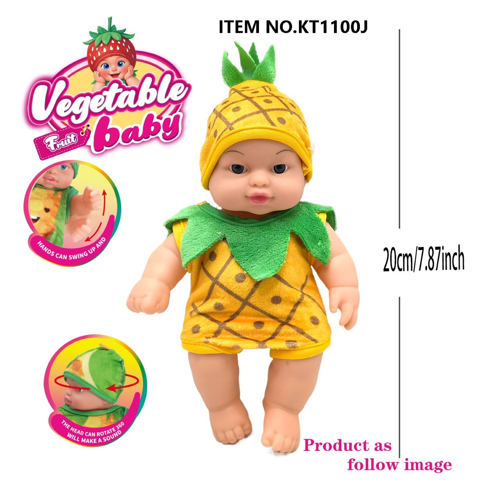 DM8B Pineapple Doll main image