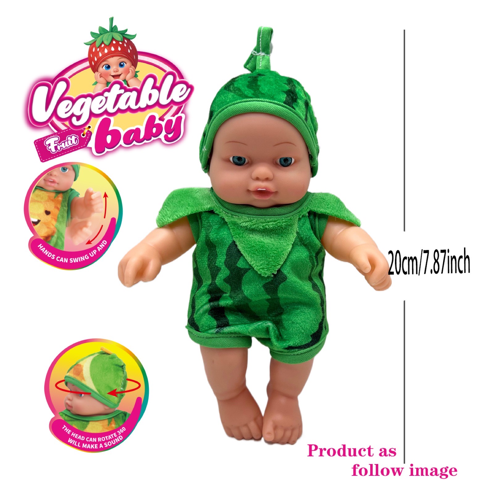 DM8C Watermelon Doll main image