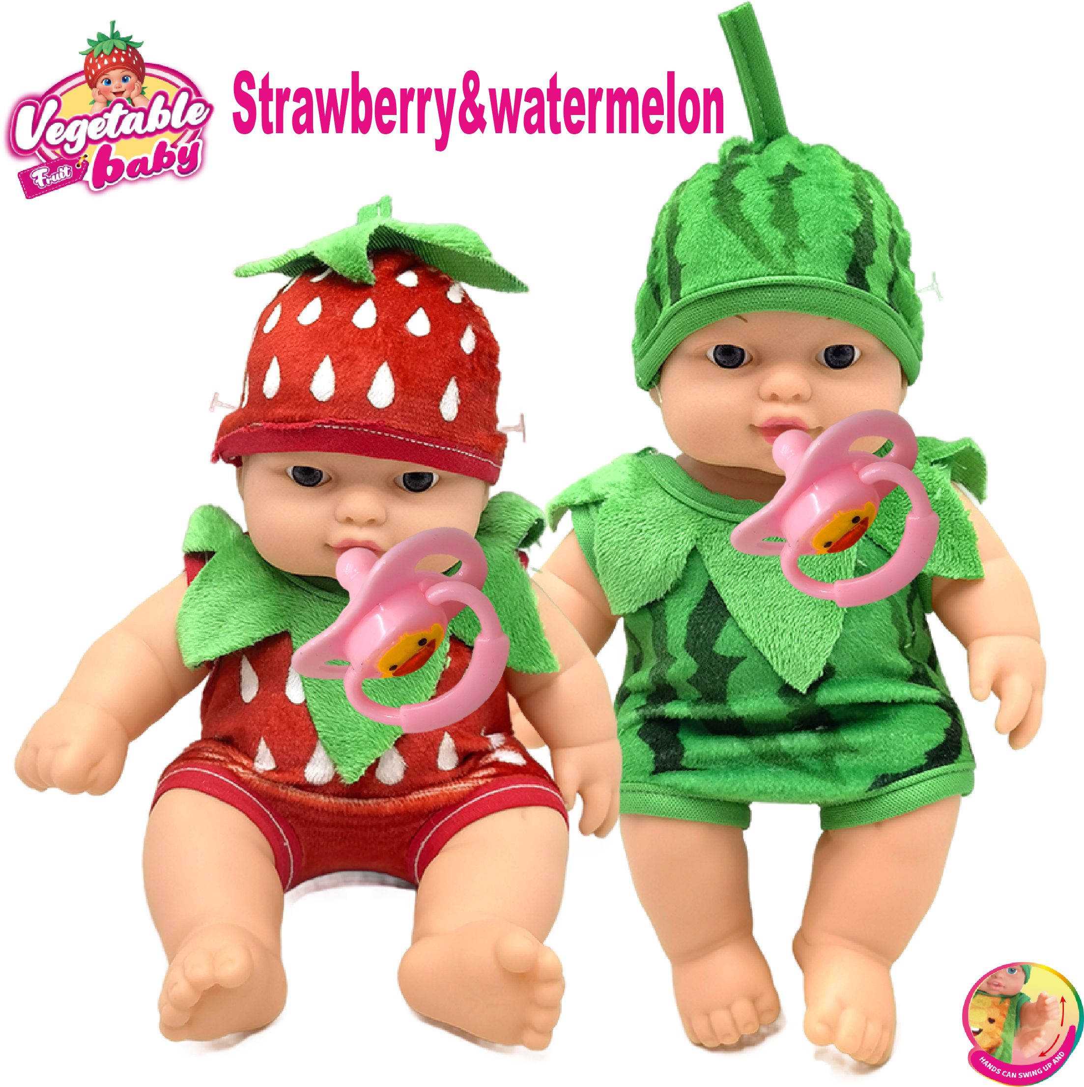 DM8G Strawberry and Watermelon Doll Set main image