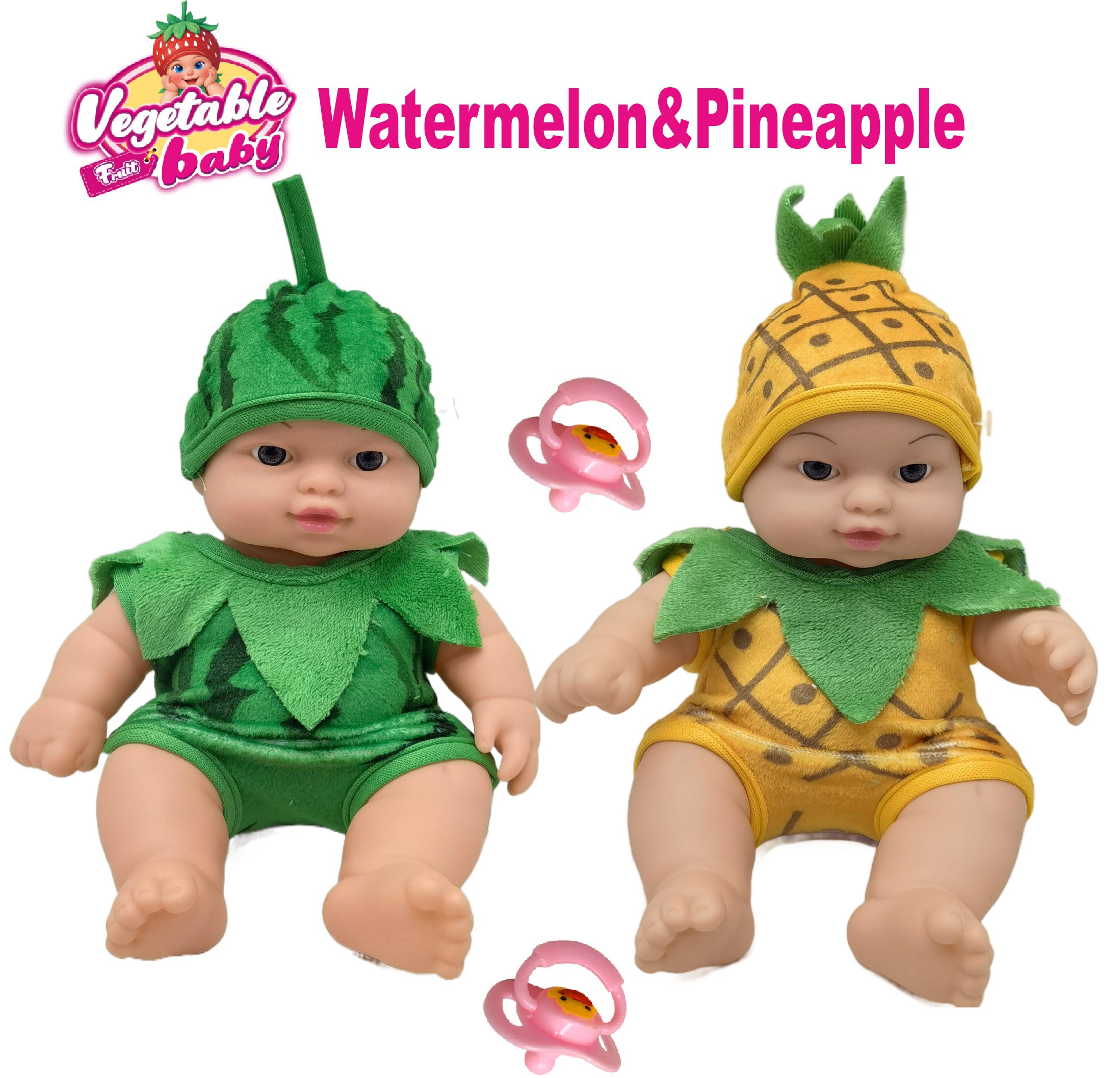 DM8K Watermelon and Pineapple Doll Set main image
